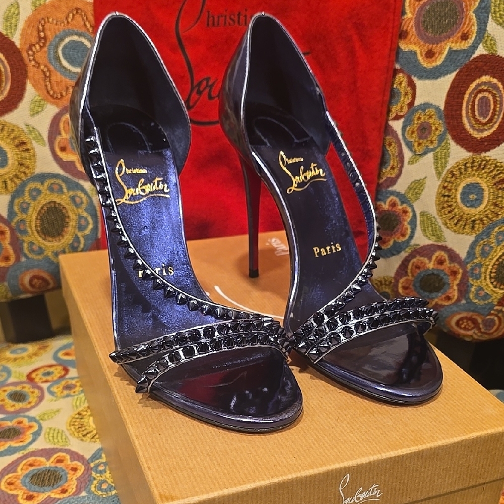Christian Louboutin Black Stiletto Heels